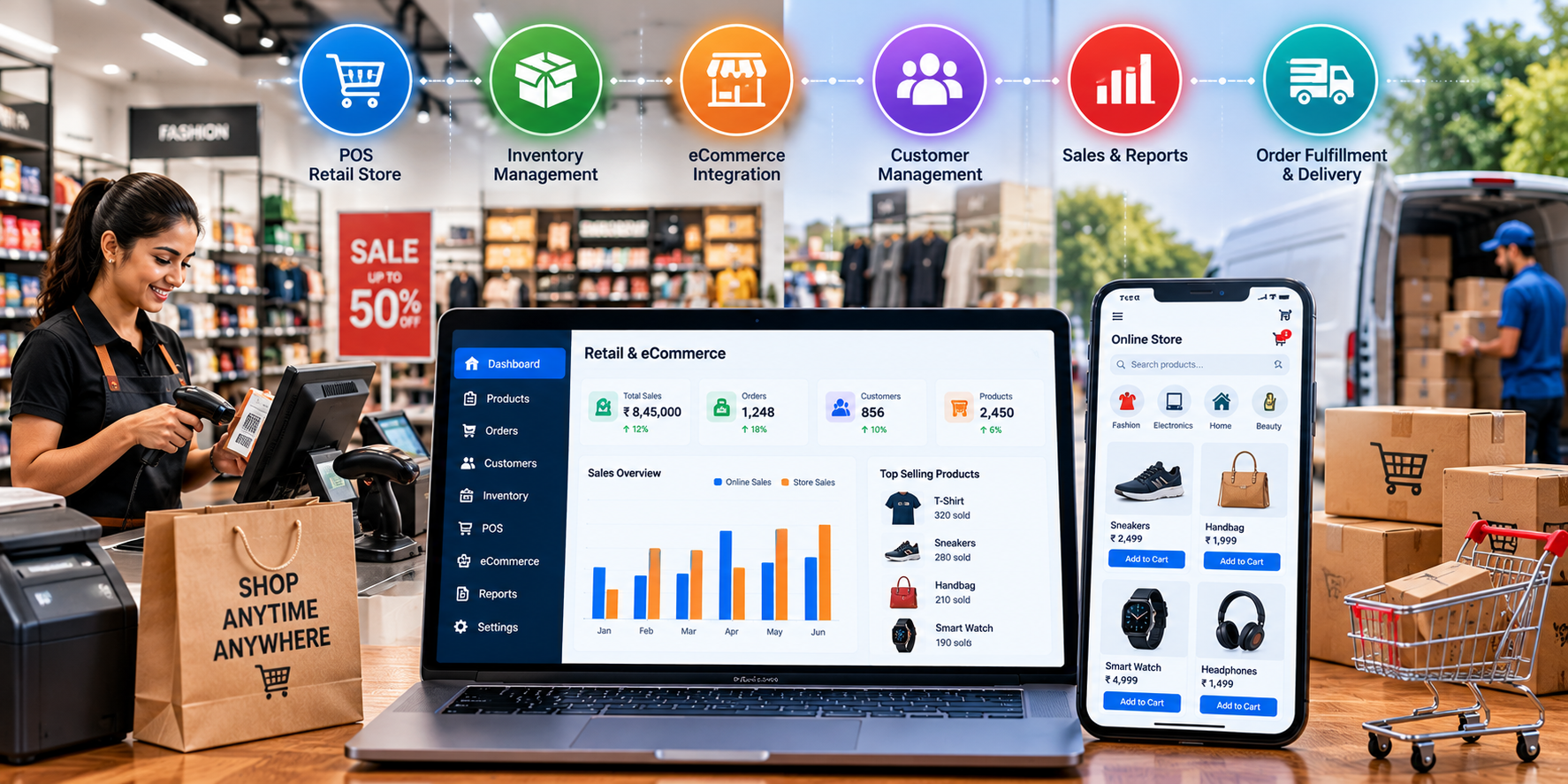 Retail business checkout